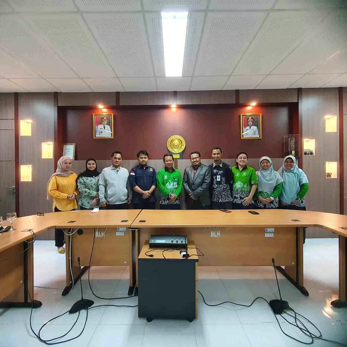 Komisi I DPRD Kukar saat menyambangi Dinas Lingkungan Hidup Kota Bontang (Istimewa)