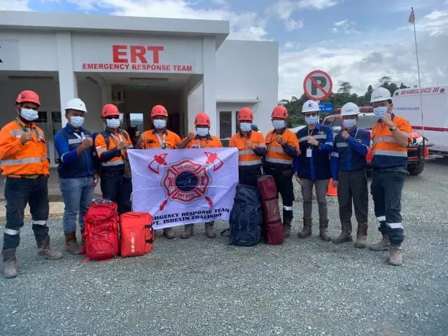 BENTUK KEPEDULIAN: Tim Emergency Response dan Paramedis serta bantuan untuk korban gempa Bumi di Cianjur.