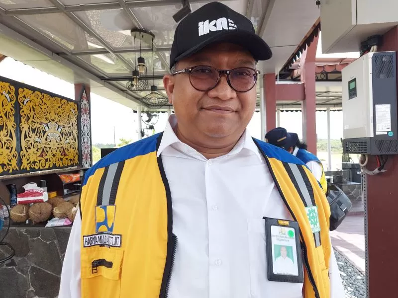 Kepala BWS Kalimantan IV Harya Muldianto