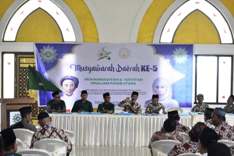 SUKSES: Musda ke-5 Perserikatan Muhammadiyah dan ‘Aisyiyah PPU berlangsung sukses, dan
 menghasilkan nama-nama pemimpin yang terpilih masa jabatan 2022-2027.