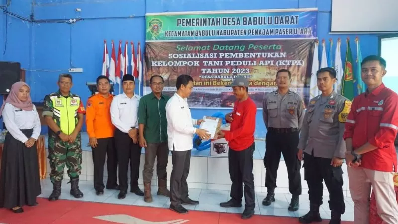 PT Sukses Tani Nusasubur (STN) membentuk Kelompok Tani Peduli Api (KTPA) di Desa Babulu Darat, Kecamatan Babulu, Kabupaten Penajam Paser Utara (PPU).