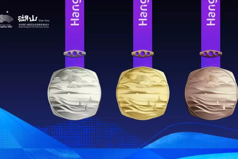 Medali Asian Games Hangzhou (Hangzou2022.cn)
