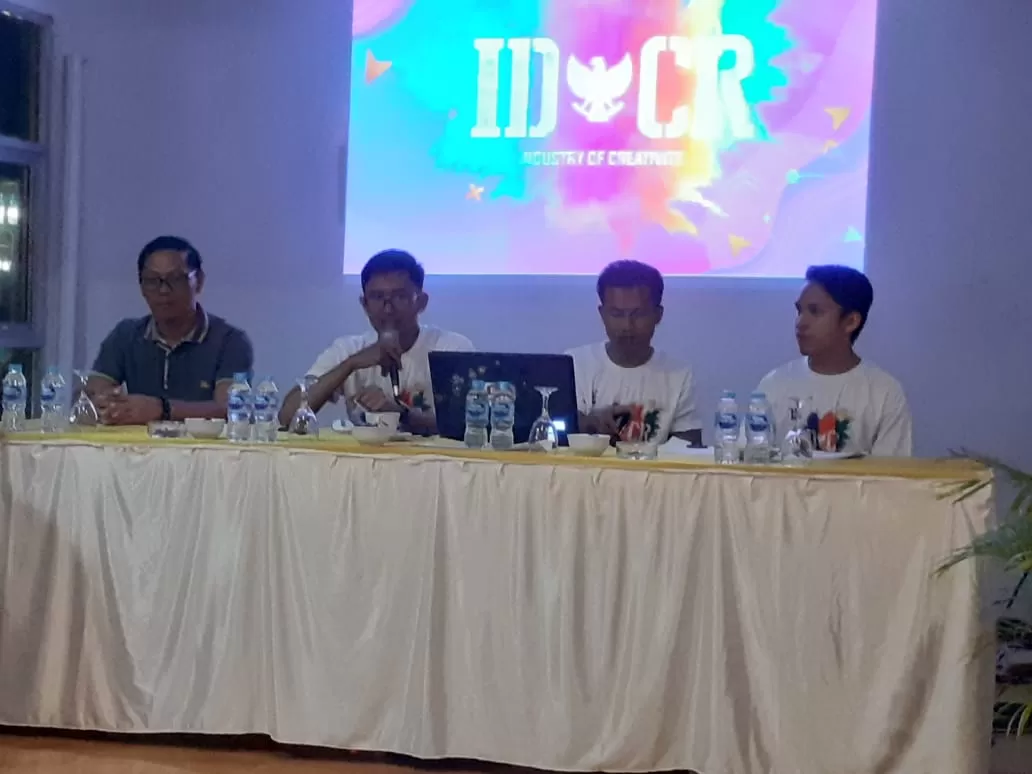 Panitia penyelenggara IDCR yang akan dilaksanakan di Tarakan pada 29 Februari dan 1 Maret 2020, saat jumpa pers.
