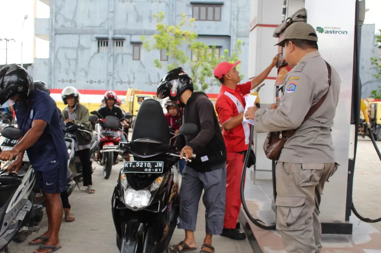 EDARAN BBM: Pemerintah Kota Tarakan mengatur kembali untuk pembatasan pembelian BBM jenis Pertalite.