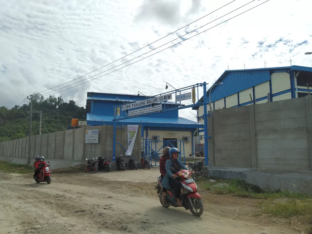 PASOKAN LISTRIK: PT PLN ULP Rayon Tanjung Selor akan memperoleh suplai listrik dari PLTMG.