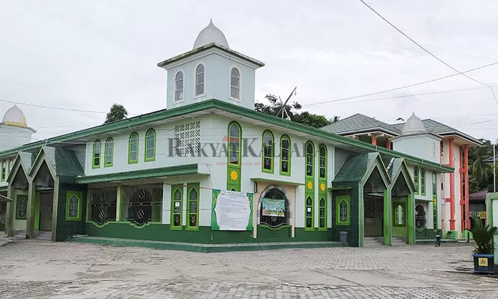 AKAN DIBUKA: Masjid At-Taqwa di Jalan Diponegoro Kelurahan Sebengkok. Pemkot Tarakan akan melonggarkan pembatasan rumah-rumah ibadah.