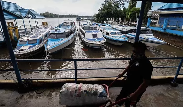 TARIF TIKET: Sejumlah speedboat reguler tujuan antar Kabupaten/Kota di Kaltara akan menaikan tarif tiket, Rabu (3/6).