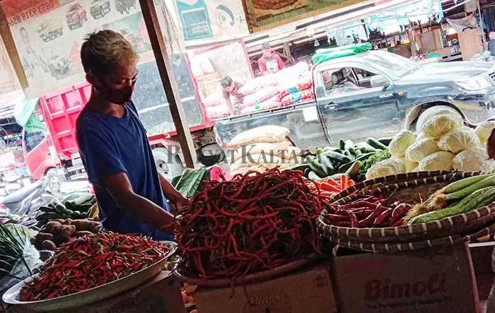 MAKIN PEDAS: harga komoditas untuk jenis cabai rawit di Tanjung Selor mengalami kenaikan.