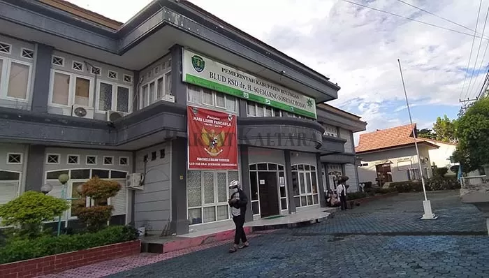 RS RUJUKAN: RSUD Soemarno Sosroatmodjo Bulungan adalah satu rumah sakit rujukan penanganan pasien Covid-19 yang ditunjuk pemerintah. (FAISAL/HRK)