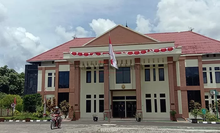 NAIK STATUS: Pengadilan Negeri Tanjung Selor yang sudah naik status dari Kelas II menjadi Kelas I-B.