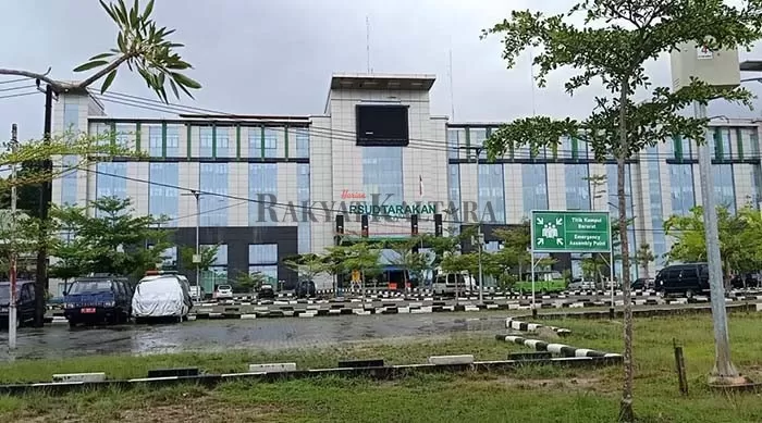 CEGAH CORONA: Pelayanan RSUD di Tarakan ditutup sebagian setelah ada tenaga medis, keperawatan dan bidang kepegawaian terkonfirmasi positif Covid-19, Jumat (20/11).