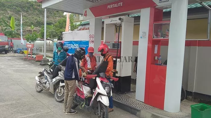 STOK BBM: Ketersediaan BBM di Pertamina Depo Tarakan dipastikan aman hingga 15 hari ke depan.