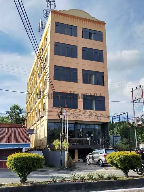 TELAH DISALURKAN: Hotel Dynasty, salah satu hotel di Tarakan yang menerima dana hibah pariwisata dari Kementerian Pariwisata dan Ekonomi Kreatif.