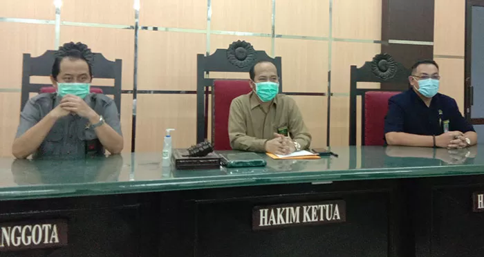 TERBAIK: Pengadilan Negeri Tanjung Selor mencetak rekor terbaik pertama secara Nasional dari 382 Pengadilan se-Indonesia, dengan nilai skor 996.