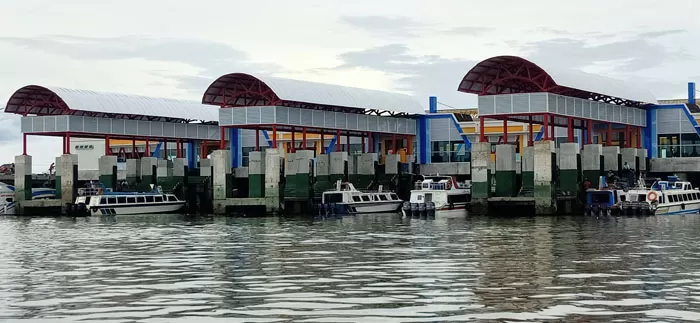 DONGKRAK PAD: Pelabuhan Tengkayu I Tarakan menyumbang pendapatan daerah yang sangat menjanjikan.