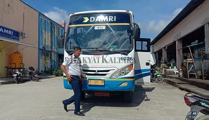 TAMBAH TRAYEK BARU: Angkutan perintis Damri di tahun ini diusulkan untuk layani trayek Tanjung Selor-Mangkupadi.