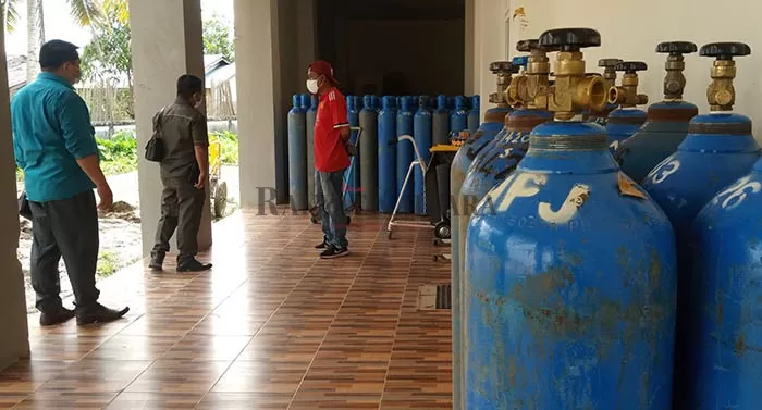 SANGAT DIBUTUHKAN: Ketersediaan oksigen di RSD dr H Soemarno Sostroatmodjo Tanjung Selor masih aman.