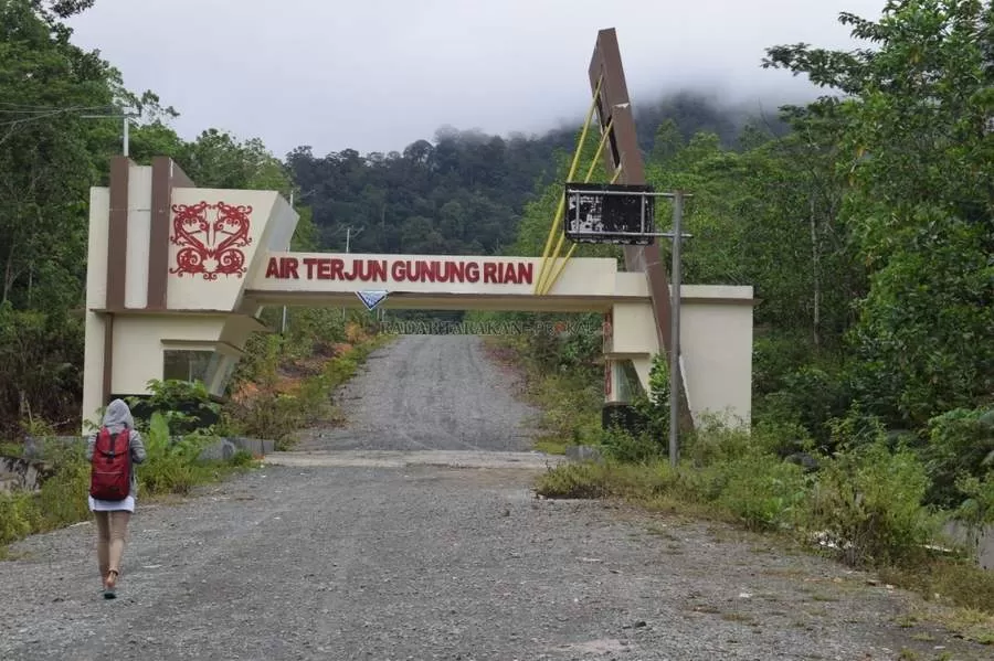 SUMBER PAD: Pemkab Tana Tidung terus memoles obyek wisata, salah satunya Air Terjung Gunung Rian.