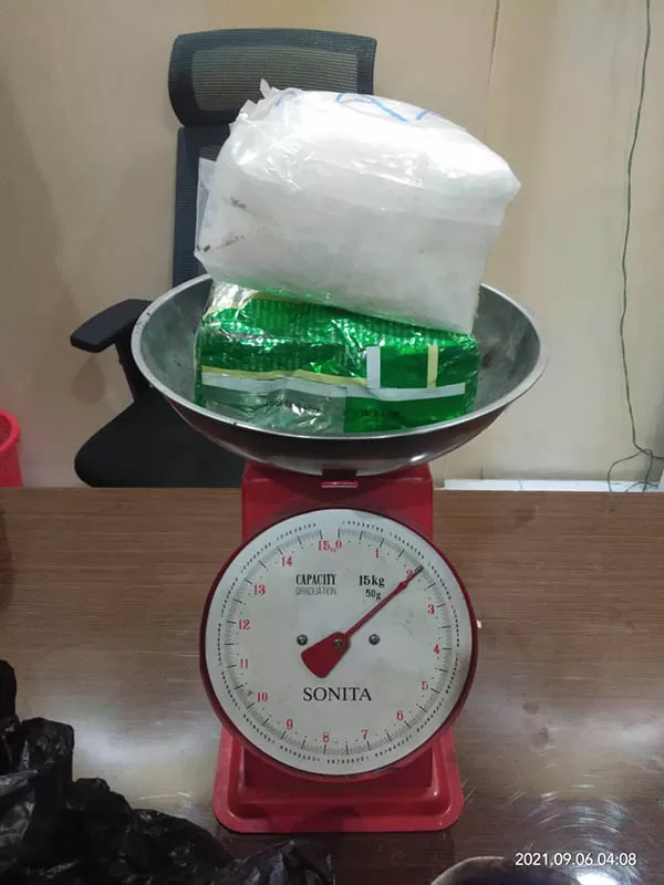 BARANG BUKTI: Satresnarkoba Polres Nunukan mengamankan narkotika jenis sabu seberat 2 kg.