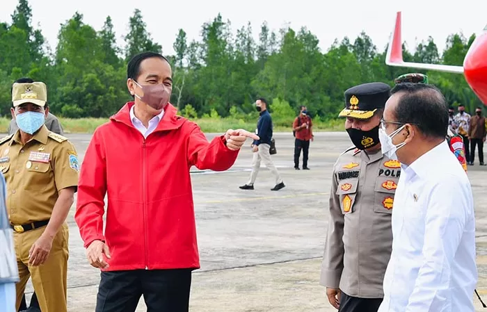KE KALTARA: Presiden RI Joko Widodo dijadwalkan kembali berkunjung ke Kaltara, tepatnya di Bulungan untuk lakukan groundbreaking KIPI Tanah Kuning-Mangkupadi.