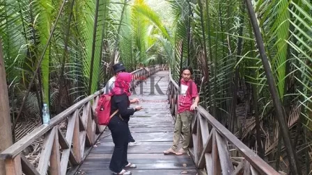 OBJEK WISATA: Desa Ardimulyo, diusulkan menjadi desa wisata dengan mengandalkan keasrian mangrove.