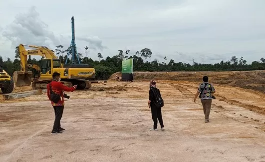 PSN DI BULUNGAN: Lokasi pembangunan kawasan industri di Kecamatan Tanjung Palas Timur Kabupaten Bulungan.