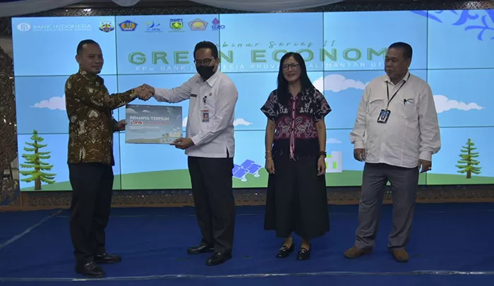 EKONOMI HIJAU: Kantor Perwakilan Bank Indonesia (KPwBI) Kaltara bersama Pemprov Kaltara berupaya wujudkan Green Economy.