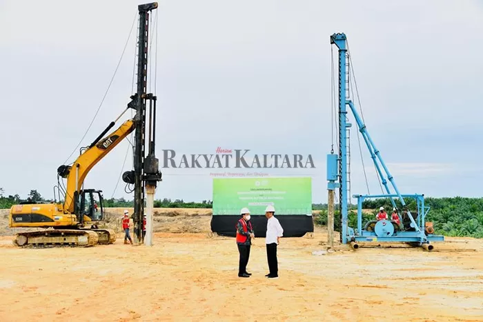 KAWASAN INDUSTRI: Lokasi pembangunan KIHI Tanah Kuning-Mangkupadi di Kecamatan Tanjung Palas Timur, Kabupaten Bulungan, yang dikelola tiga perusahaan.
