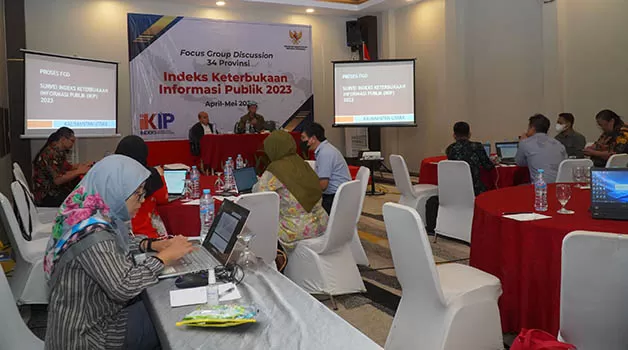 FGD IKIP: Ketua Komisi Informasi Provinsi (KIP) Kalimantan Utara (Kaltara) Mohammad Isya melakukan FGD IKIP sebagai salah satu implementasi keterbukaan informasi di Indonesia.