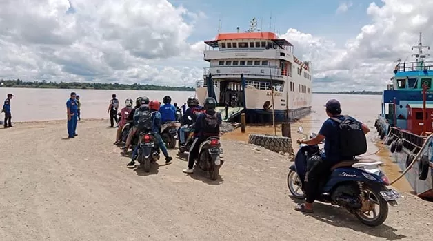 TERKENDALA: Rencana pembangunan Pelabuhan Ferry di Bebatu masih stagnan akibat status lahan.