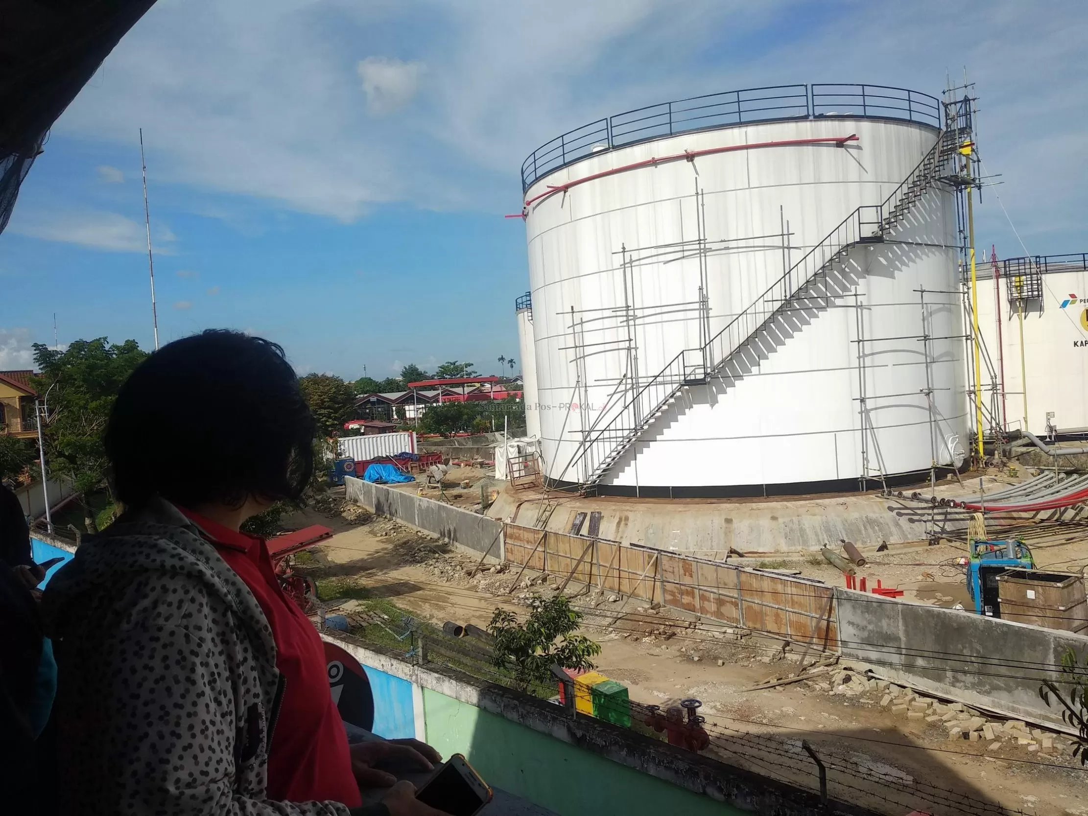 Pembangunan tangki baru yang didirikan di Depo Pertamina di Jalan Cendana, Samarinda Ulu dijamin sudah melalui mekanisme perizinan yang benar.