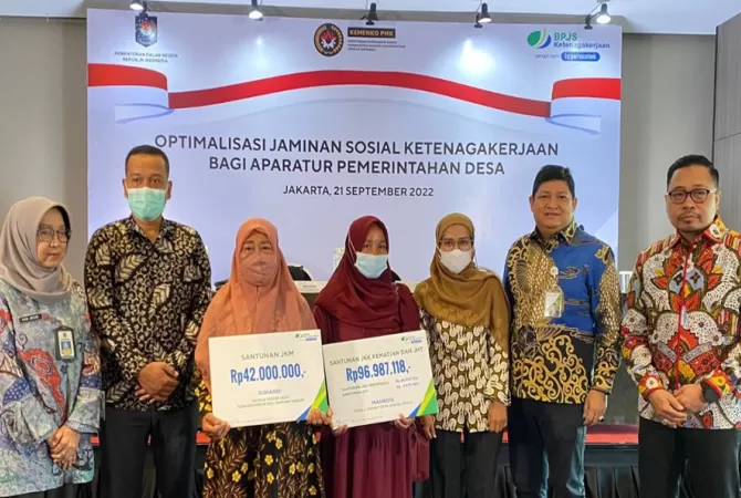 Kemendagri Canangkan Perlindungan BPJAMSOSTEK, 1 Desa 100 Pekerja ...