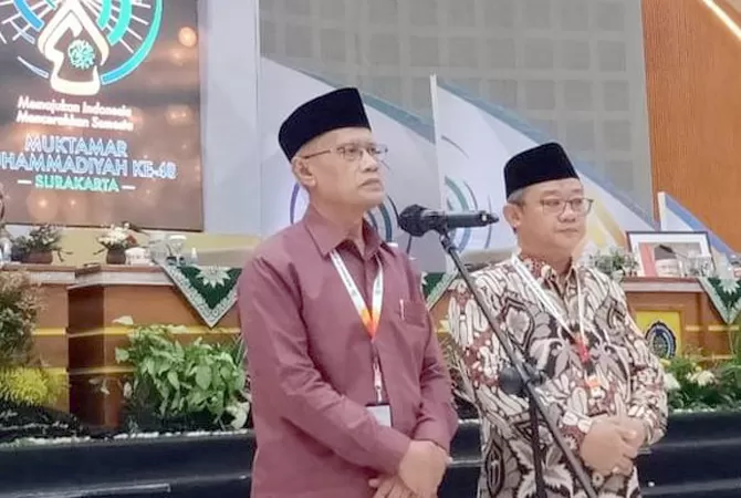 Haedar Nashir-Abdul Mu'ti Kembali Nakhodai PP Muhammadiyah - Radar Kudus