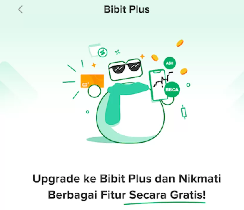 Begini Caranya Upgrade Ke Bibit Plus Ibu Warung