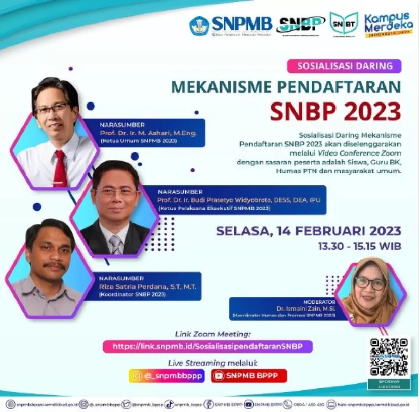 Ingin Tahu Tentang Pendaftaran SNBP 2023 ? Ikuti Webinar Sosialisasi ...