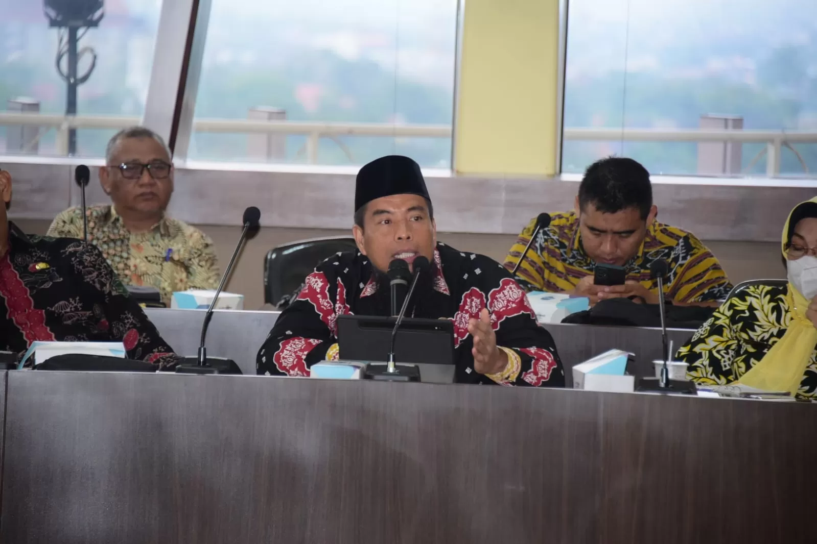 Pemkab Bengkalis Ikuti Rapat Persiapan Kerja Sama Sosek Malindo - Riau Pos