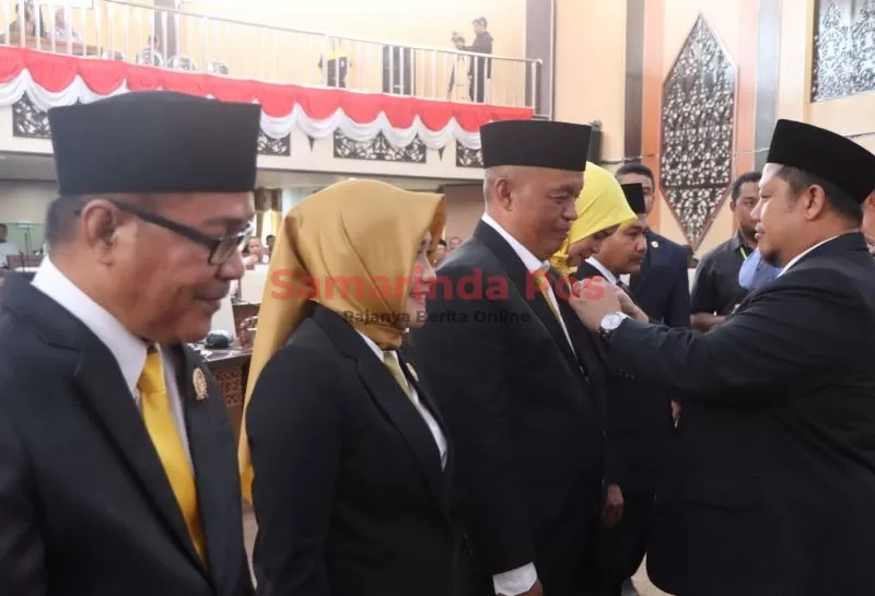 Lima Anggota Baru DPRD Kukar Dilantik - Sapos