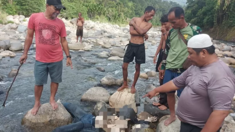 Penemuan mayat seorang perempuan asal Karawang, Jawa Barat (Jabar) di Kabupaten Pesisir Selatan. (Dok. Polres Pessel)