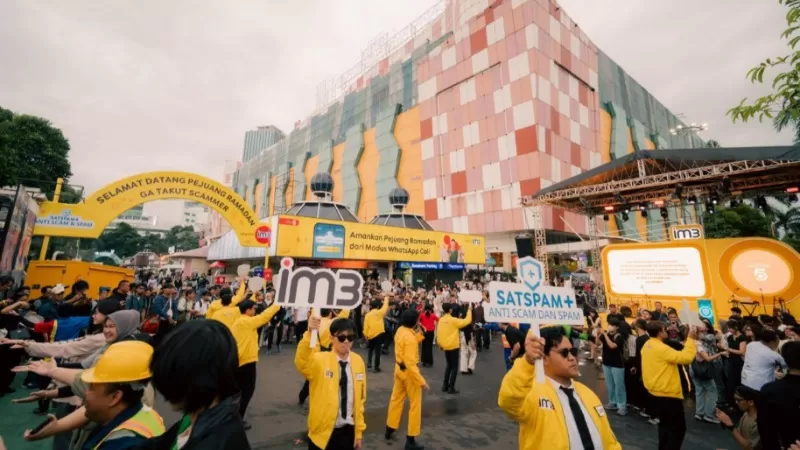 Indosat Ooredoo Hutchison (IOH) melalui brand IM3 meluncurkan kampanye “IM3 SATSPAM+ Amankan Pejuang Ramadan”. (Dok. IOH)
