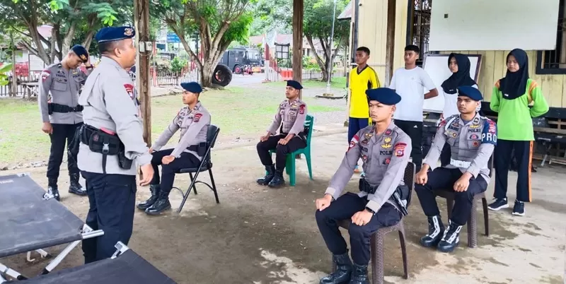 Pasaman Barat Kirim 4 Wakil Terbaik ke Seleksi Paskibraka Sumbar, Dibekali Brimob.(Foto: Facebook Dinas Kominfo Pasaman Barat)