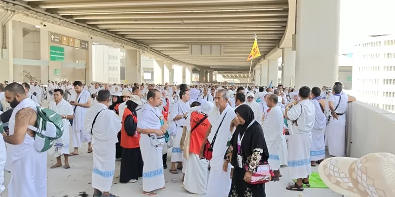  Kementerian Haji dan Umrah Republik Indonesia memastikan seluruh proses pergerakan jemaah haji Indonesia selama fase puncak ibadah haji atau Armuzna berjalan lancar, tertib, dan terkendali.  (Foto: Kemenhaj)