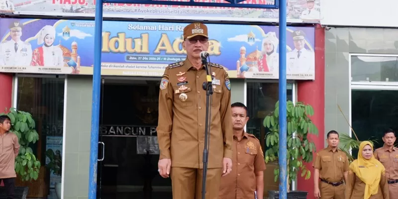 Bupati Pesisir Selatan, Hendrajoni, menyampaikan apresiasi atas perhatian pemerintah pusat terhadap penguatan layanan kesehatan di daerah Senin (25/5/2026).