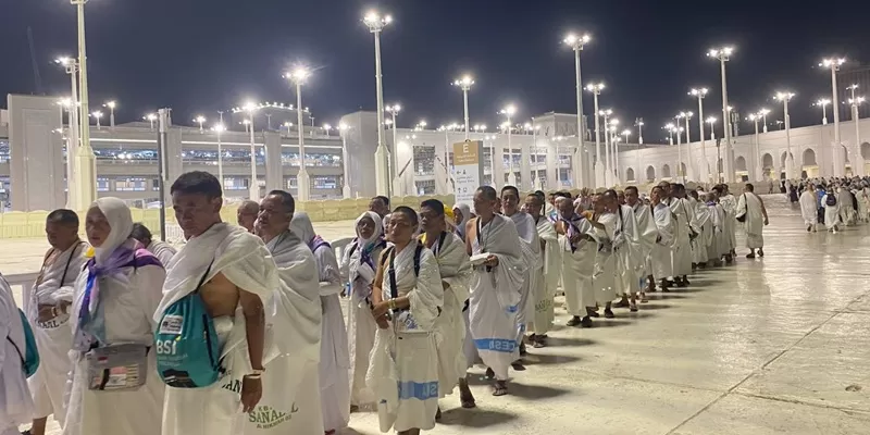 Pelaksanaan ibadah haji. (Foto: Kemenhaj)