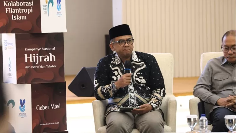 Ketua Umum FOZ, Wildhan Dewayana, dalam kegiatan Bimas Islam Talks dan Public Expose di Jakarta, Kamis (11/6/2026). (Foto: Kemenag)