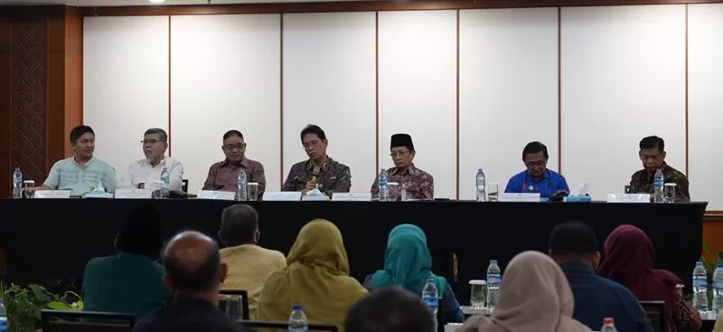 Rapat Rutin Pengurus Ikatan Ahli Ekonomi Islam (IAEI) Indonesia di Jakarta, Sabtu (6/6/2026).  (Foto: Kemenag)