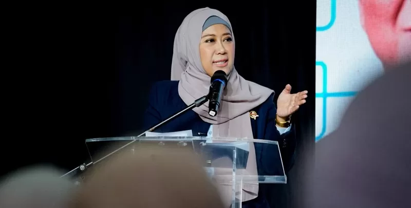 Menteri Komunikasi dan Digital Meutya Hafid. (Foto: Pemprov Sumbar)