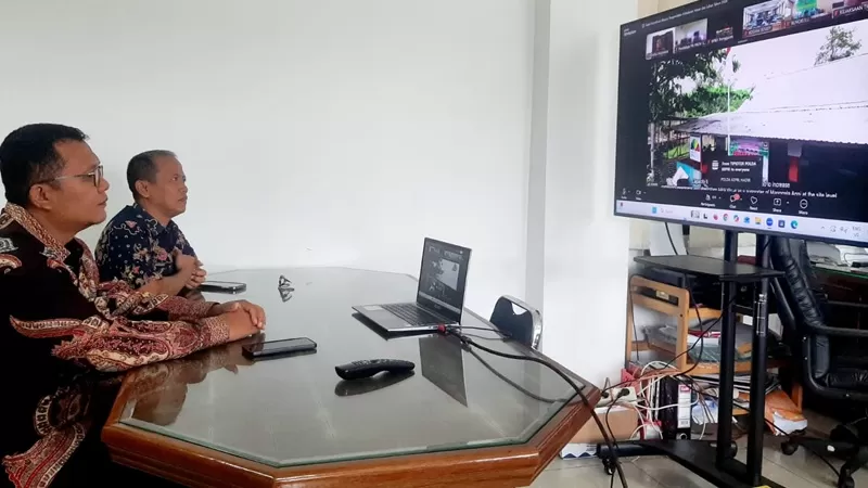 Rapat Koordinasi Khusus (Rakorsus) lintas sektoral yang digelar secara daring guna menyusun strategi pencegahan dan mitigasi sejak dini. (Foto: Pemkab Pasaman)