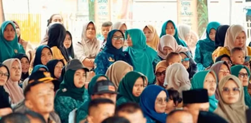 Kunjungan Tim Penilai Lomba Gerakan PKK Tingkat Provinsi Sumatera Barat di Nagari Sungai Kunyit Barat, Kamis (4/6/2026). (Foto: Pemkab Solsel)