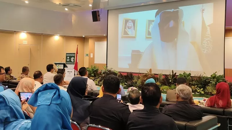 Proctorship Kasus Kardiovaskular Pediatrik yang dibuka Menteri Kesehatan Republik Indonesia Budi Gunadi Sadikin di RSUP Dr. M. Djamil Padang, Kamis (30/7/2026).  (Foto: Pemprov Sumbar)