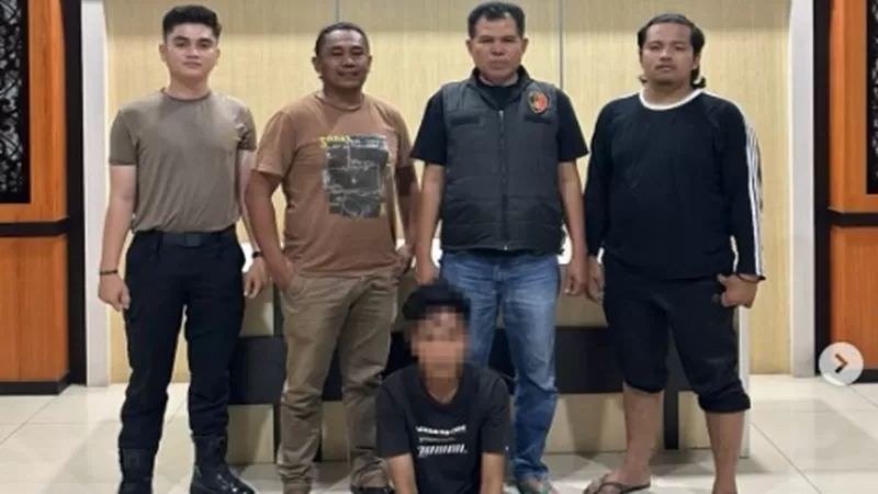  Penangkapan dilakukan pada Rabu (29/7/2026) sekitar pukul 19.00 WIB di tepi jalan dekat kebun jagung, Kampung Pasar Sungai Tunu, Kenagarian Sungai Tunu, Kecamatan Ranah Pesisir, Kabupaten Pesisir Selatan. (Foto: Polres Pessel)
